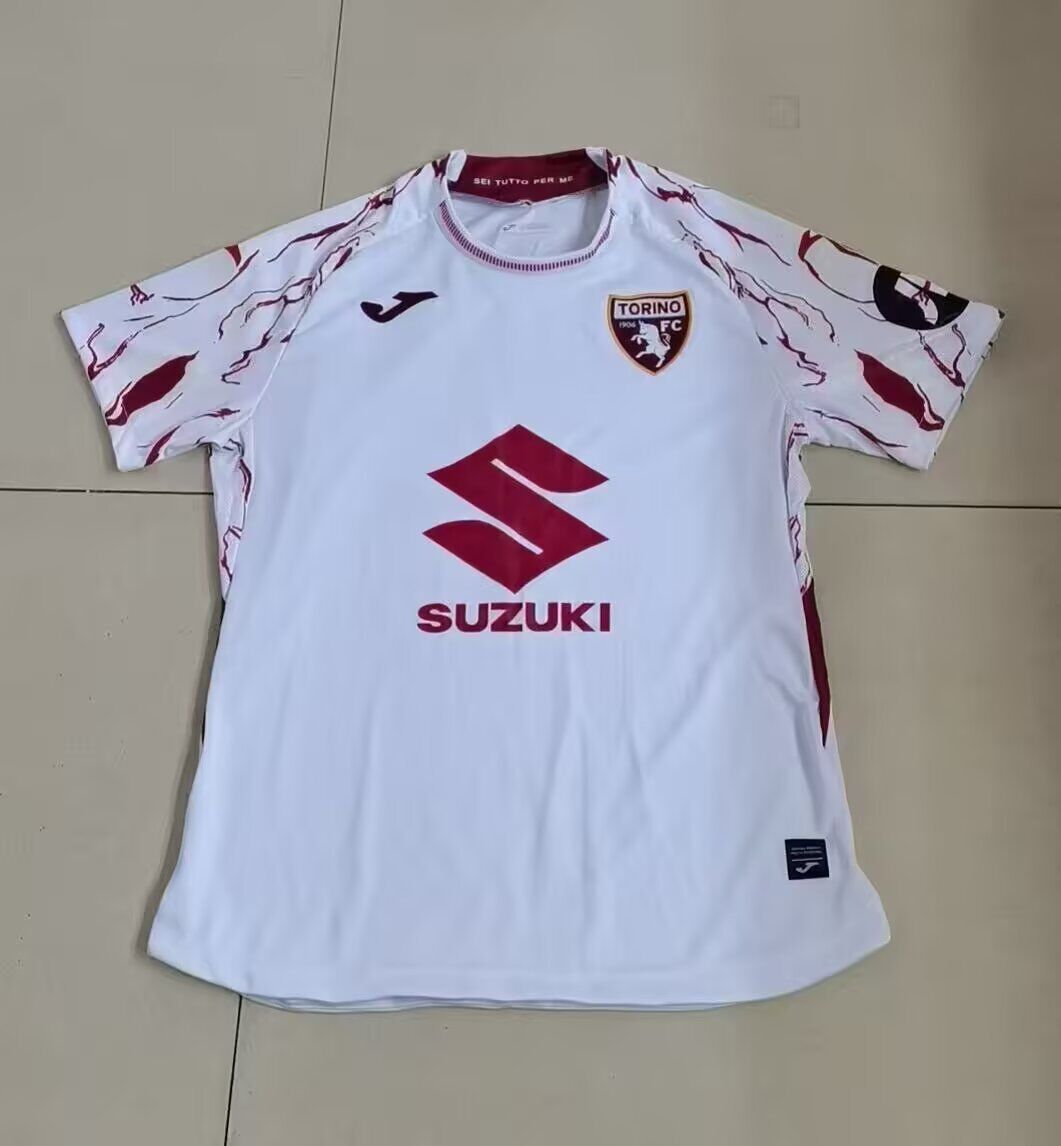 AAA Quality Torino 25/26 Away White Soccer Jersey